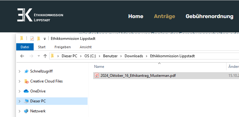 Dateinbenennung